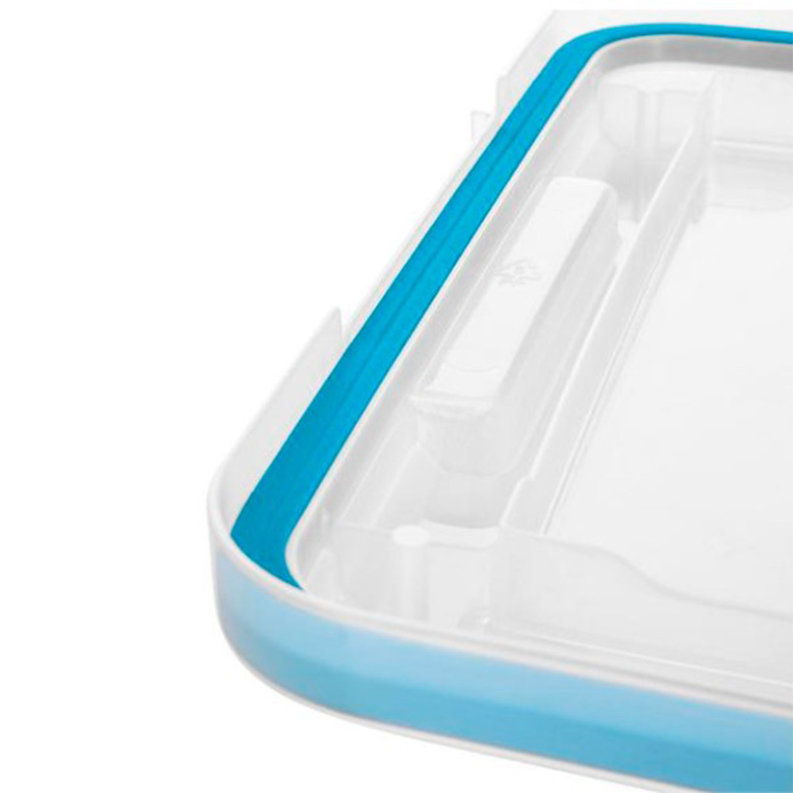 Sterilite 54-Qt Clear Plastic Stackable Storage Bin w/ Gasket Latch Lid, 12 Pack