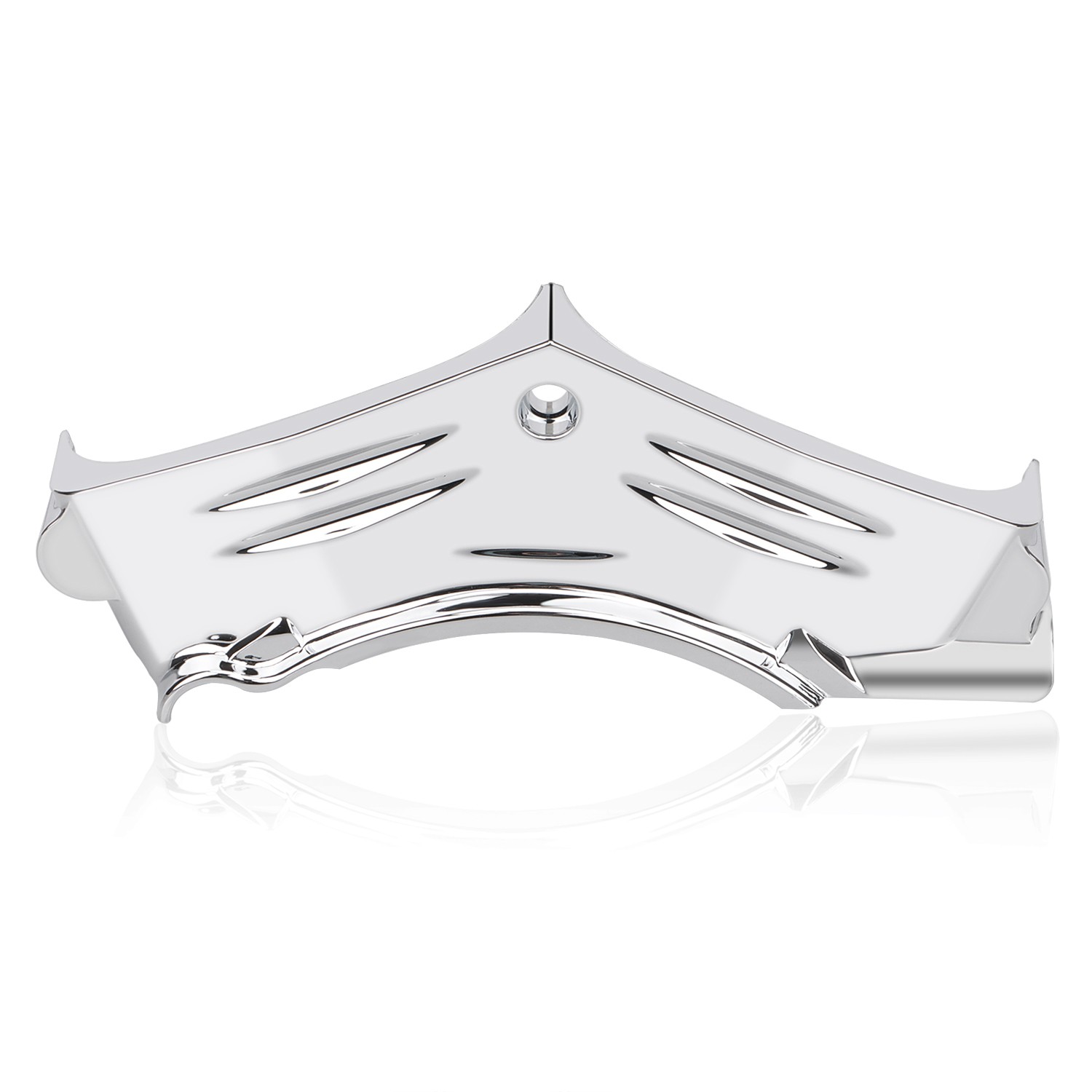 Chrome Cylinder Base Cover Fit For Harley Softail FXSTD Electra Glide FLHTC FLHT