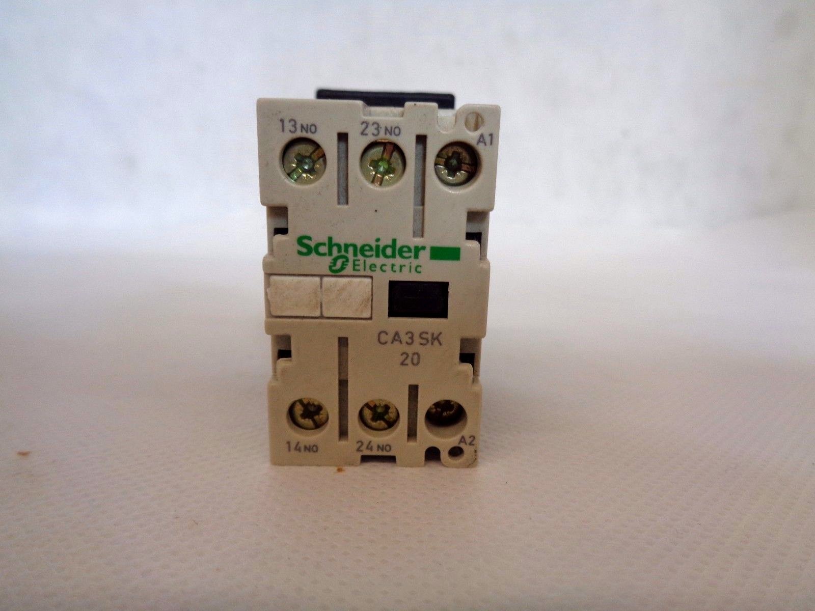 NEW SCHNIDER/TELEMECANIQUE CA3SK AUXILIARY CONTACTOR 24V COIL