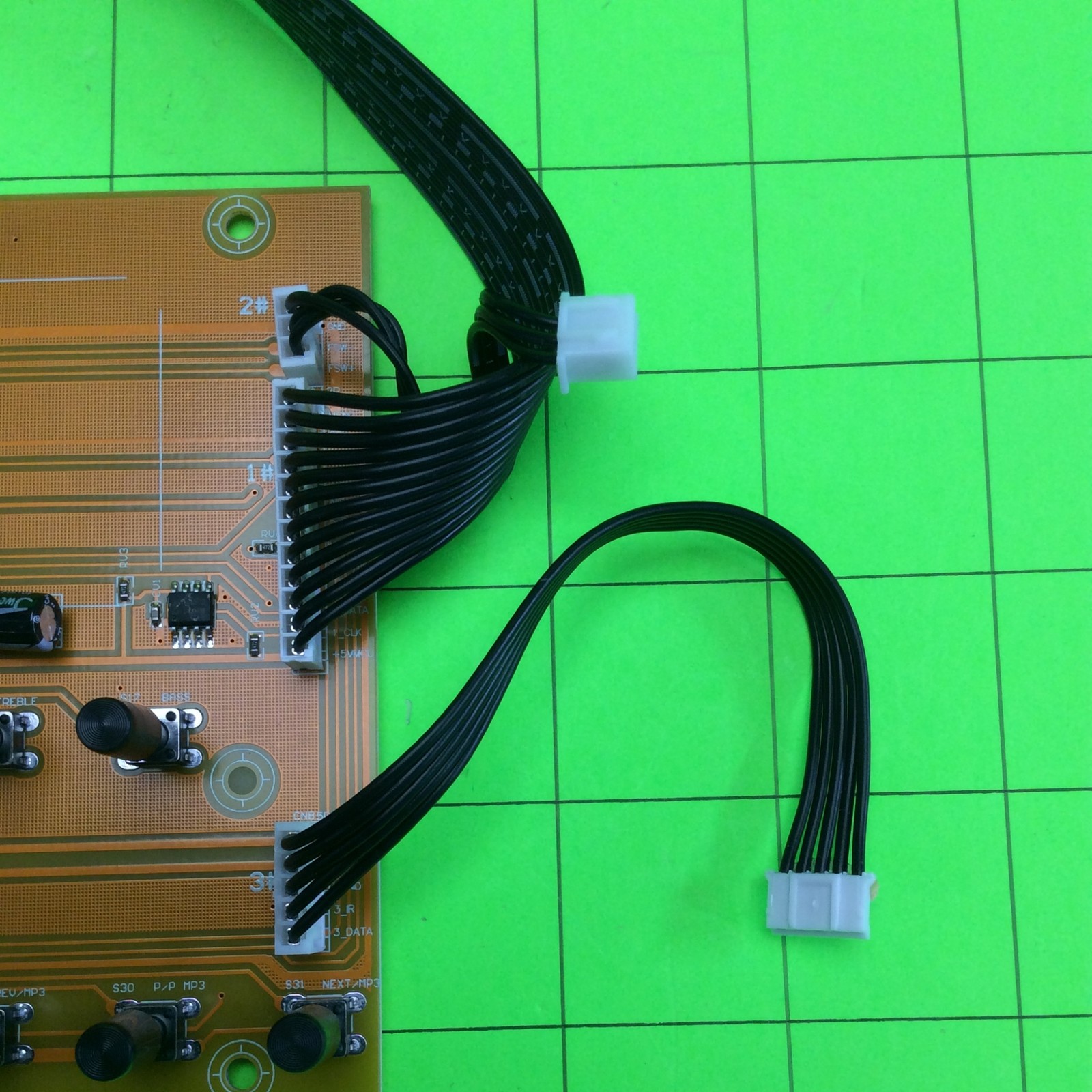 Pyle PT796BT Stereo Amplifier Display Main Board PT796BT.PCB.B