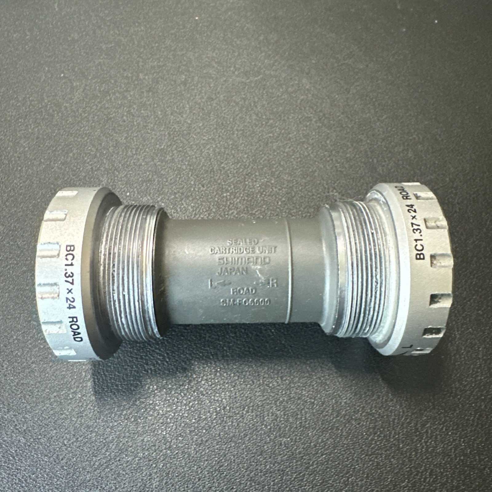 Shimano Ultegra Hollowtech SM-FC6600 Road Bike Bottom Bracket 1.37x24 60mm