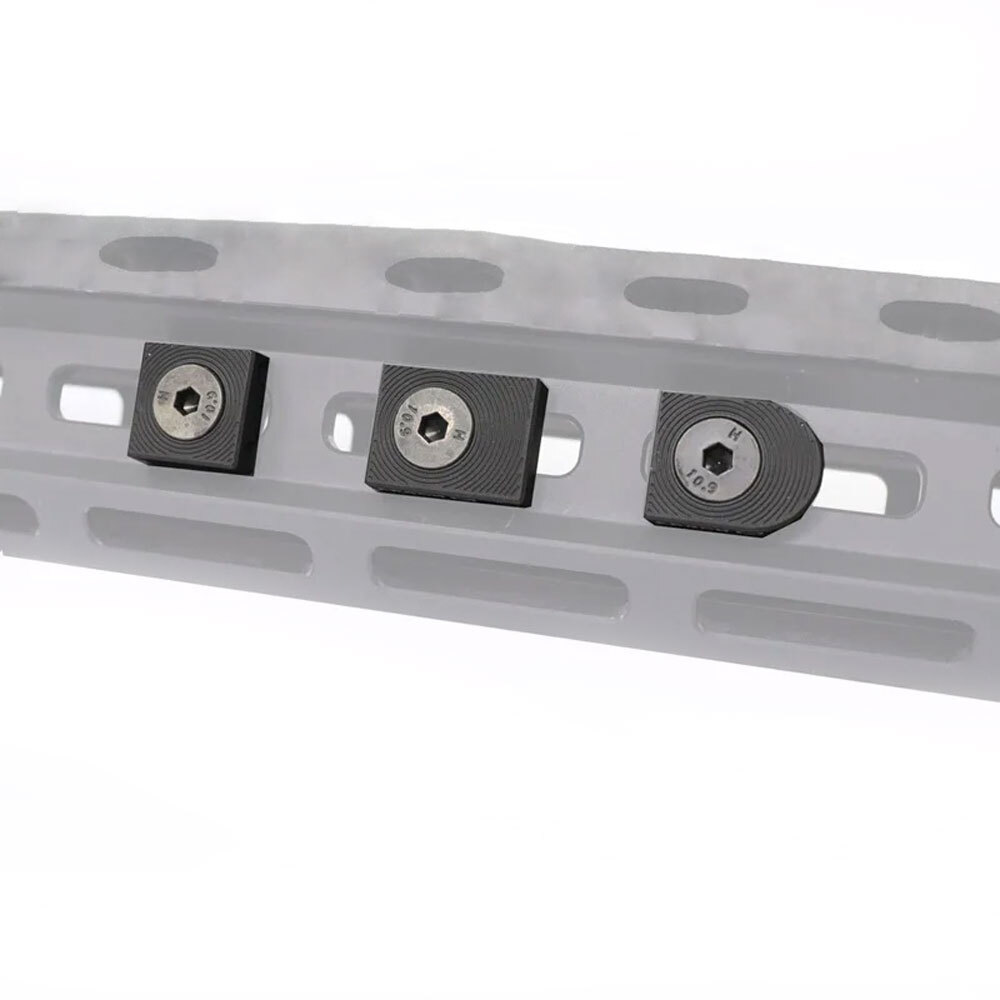 Flashlight MLOK Keymod Rail Cover Wire Guide System Cable Management Handguard