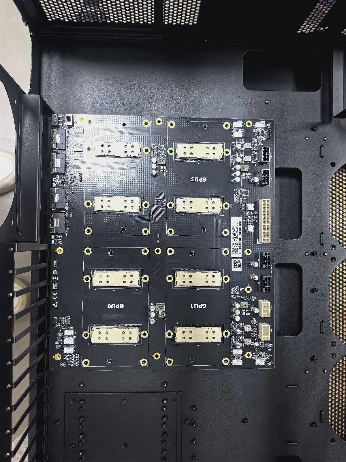 NVIDIA Tesla V100 4-GPU Baseboard 300GB/s NVLink Interconnect