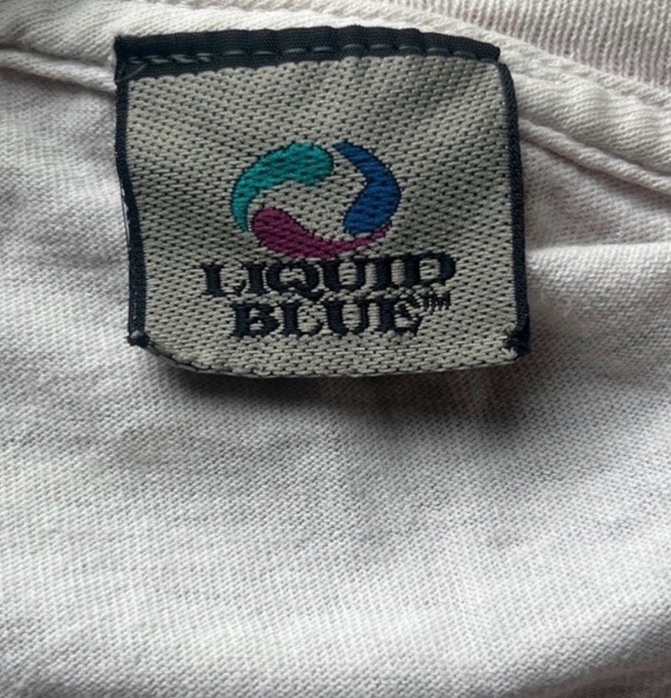 Y2K Liquid Blue Grateful Dead Lighthouse Tee