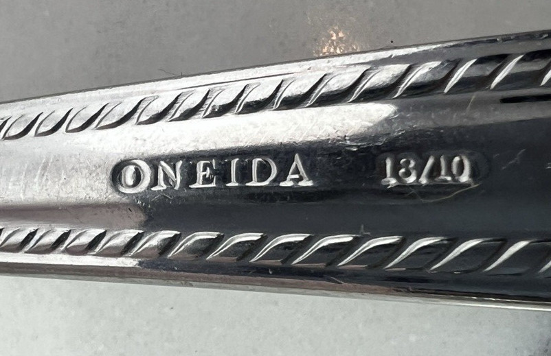 5 Spoons Oneida Stainless Flatware IVY FLOURISH 18/10 Silverware