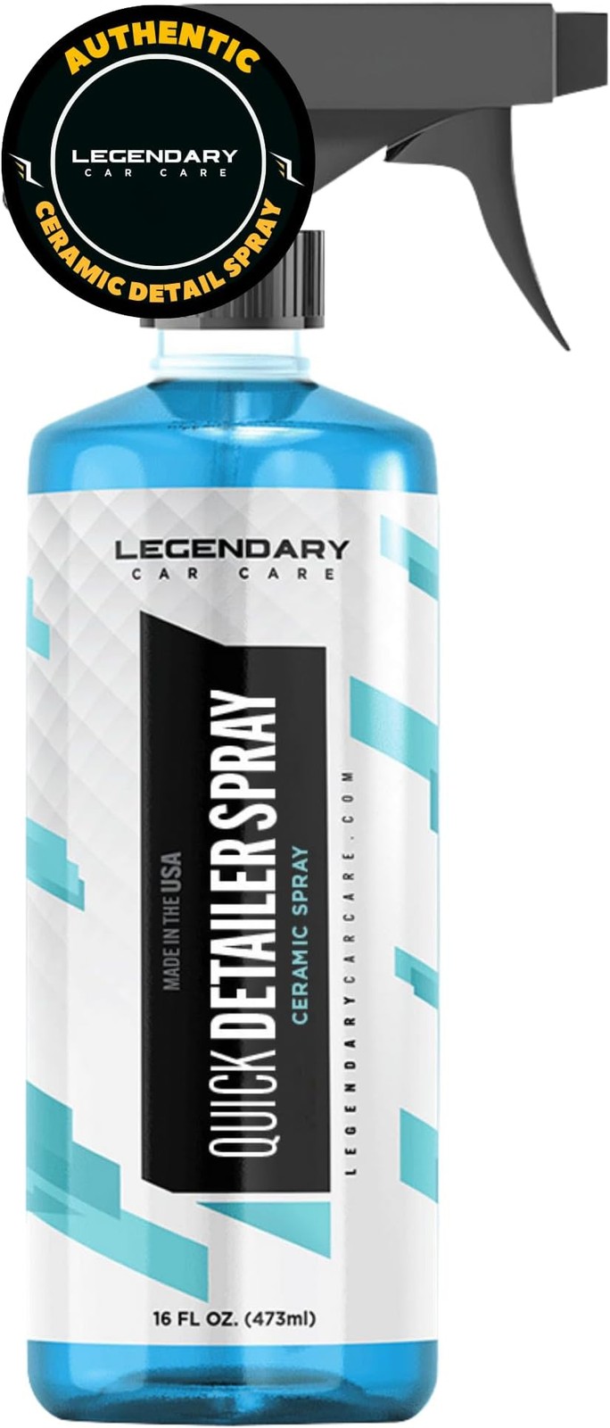 Legendary Ceramic Quick Detailer Spray 16oz - Car Detailing Spray for High Gl...