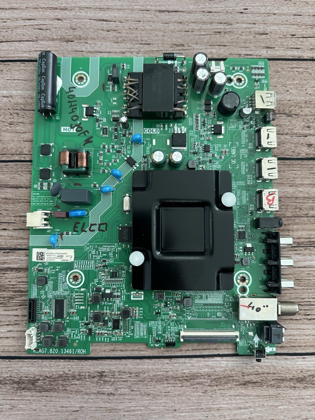 Main Board for HISENSE 40H4030F4 P.N.(RSAG7.820.13461/ROH) 353277B 353276B