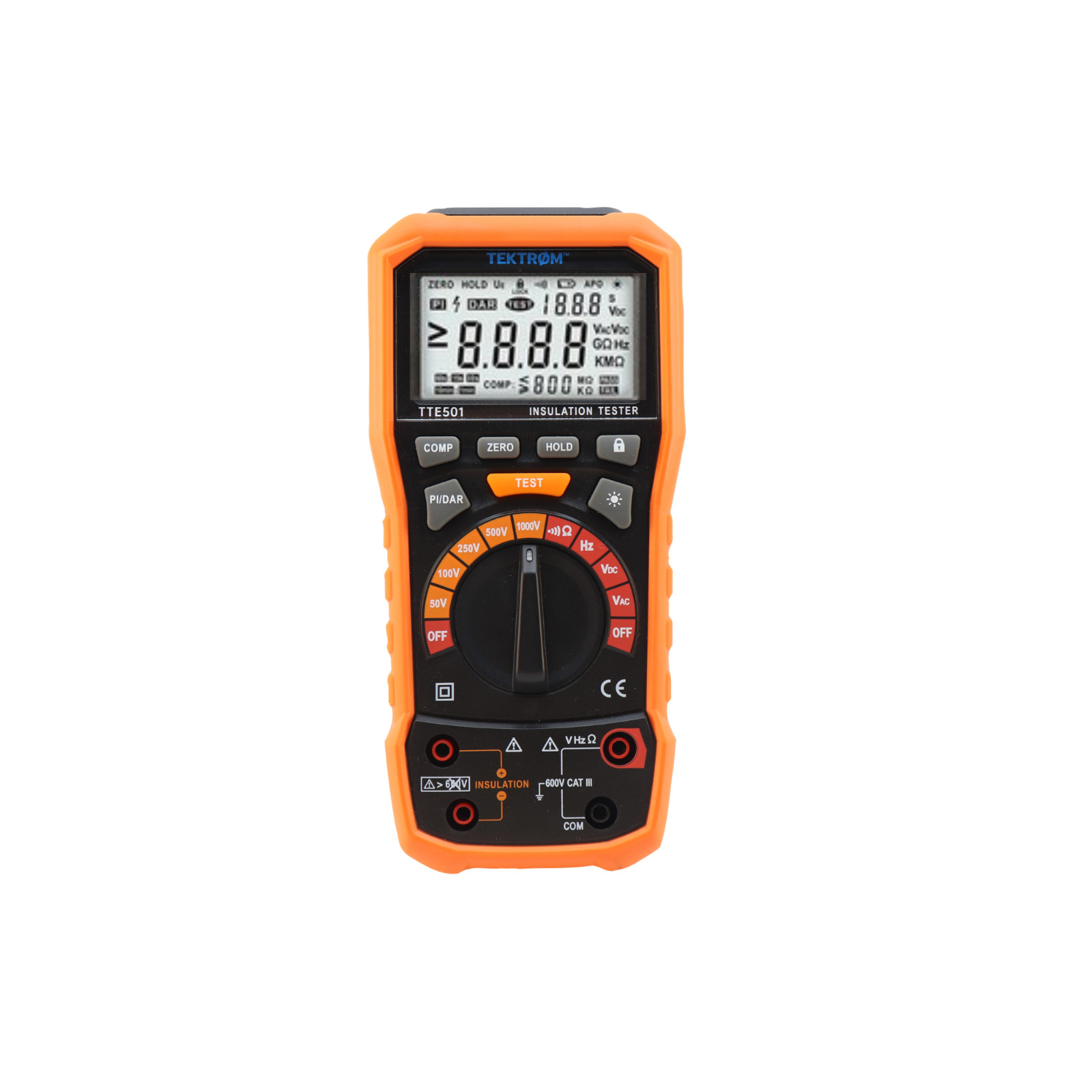 TEKTROM TTE501 Insulation Tester Multimeter