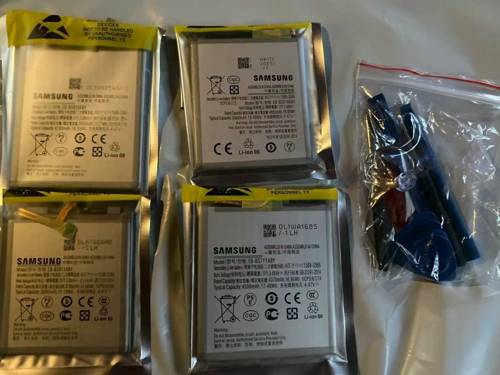 OEM Original Battery for Samsung Galaxy S23 / S23 Plus / S23 FE / S23 Ultra 5G