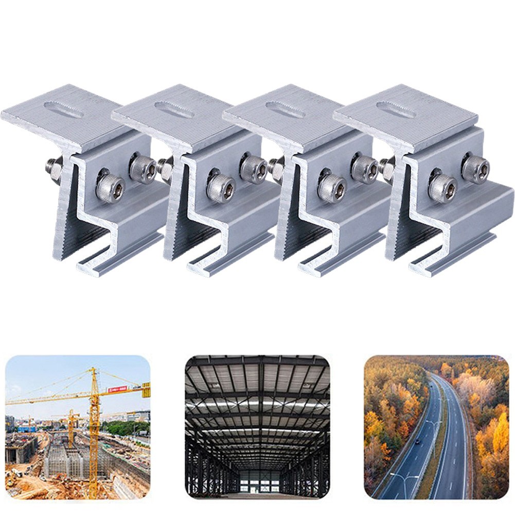 Easy Installation with User Friendly Solar Panel Mounting Bracket Clips