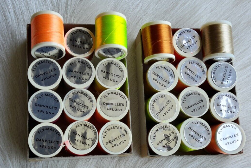"Danville Fly Fly-Master Plus".  (24) Spools .Free Shipping. Super Special.