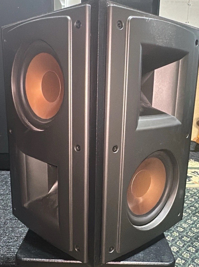 Klipsch RS52 Reference IV Surround Speakers (Black)-EUC (READ & See Pics)