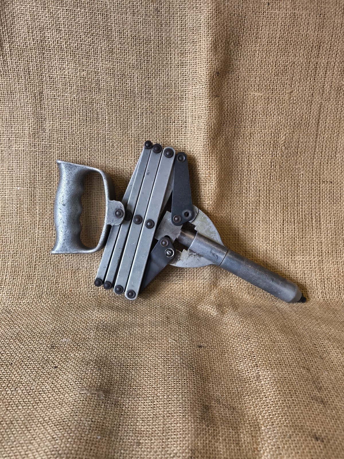 Vintage Lazy Tongs Scissor Alloy Steel Pop Rivet Gun Parts Spares Repair Tool