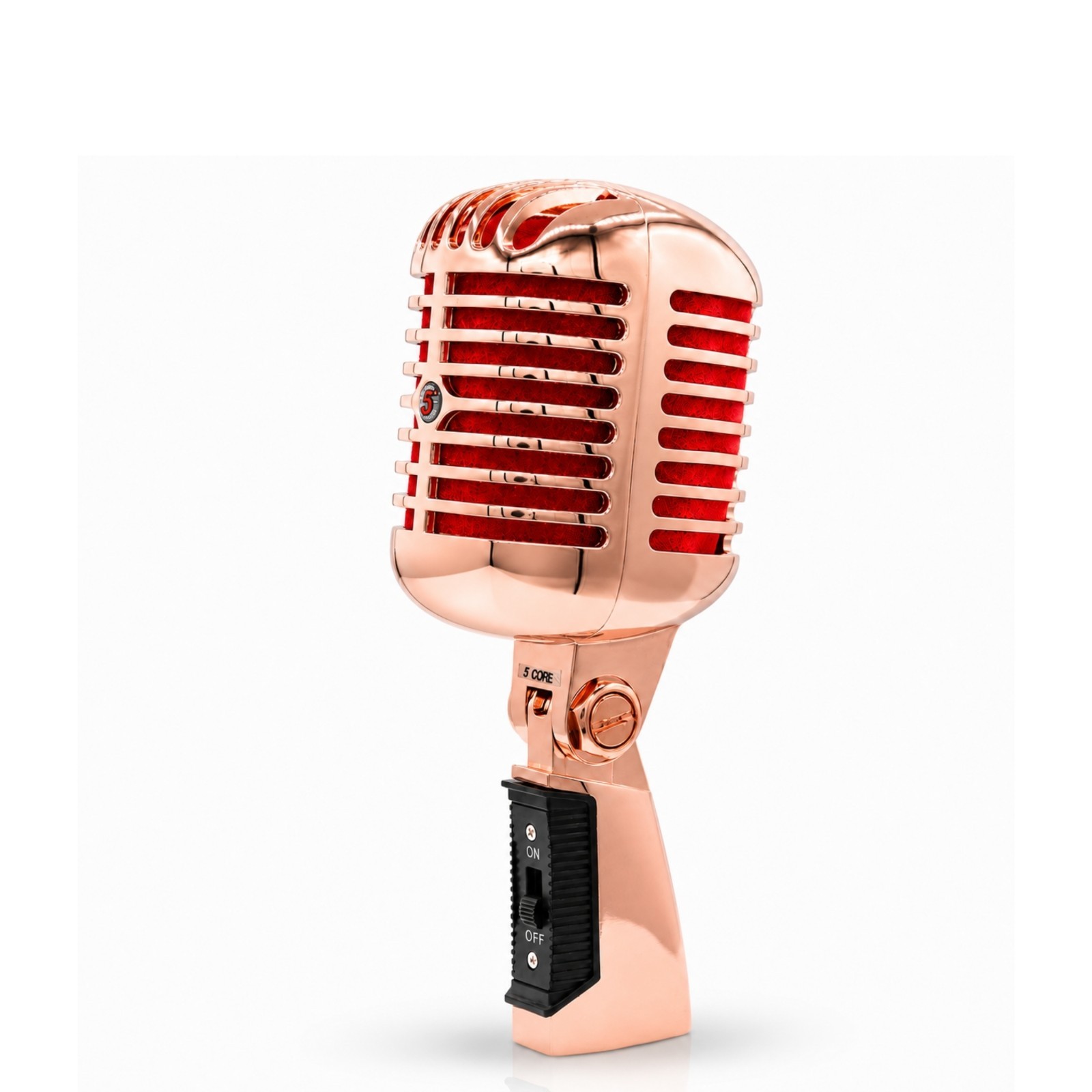 5 Core Retro Dynamic Vocal Iconic Microphone Vintage Classic Unidirectional Mic