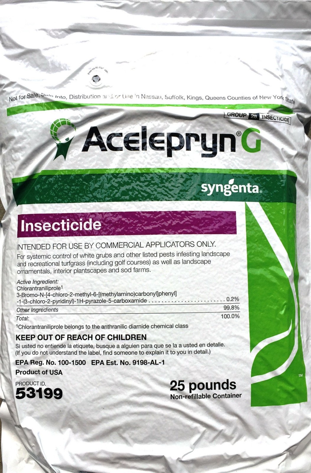 Acelepryn G Granular Insecticide - 25 Pound - 25 POUND