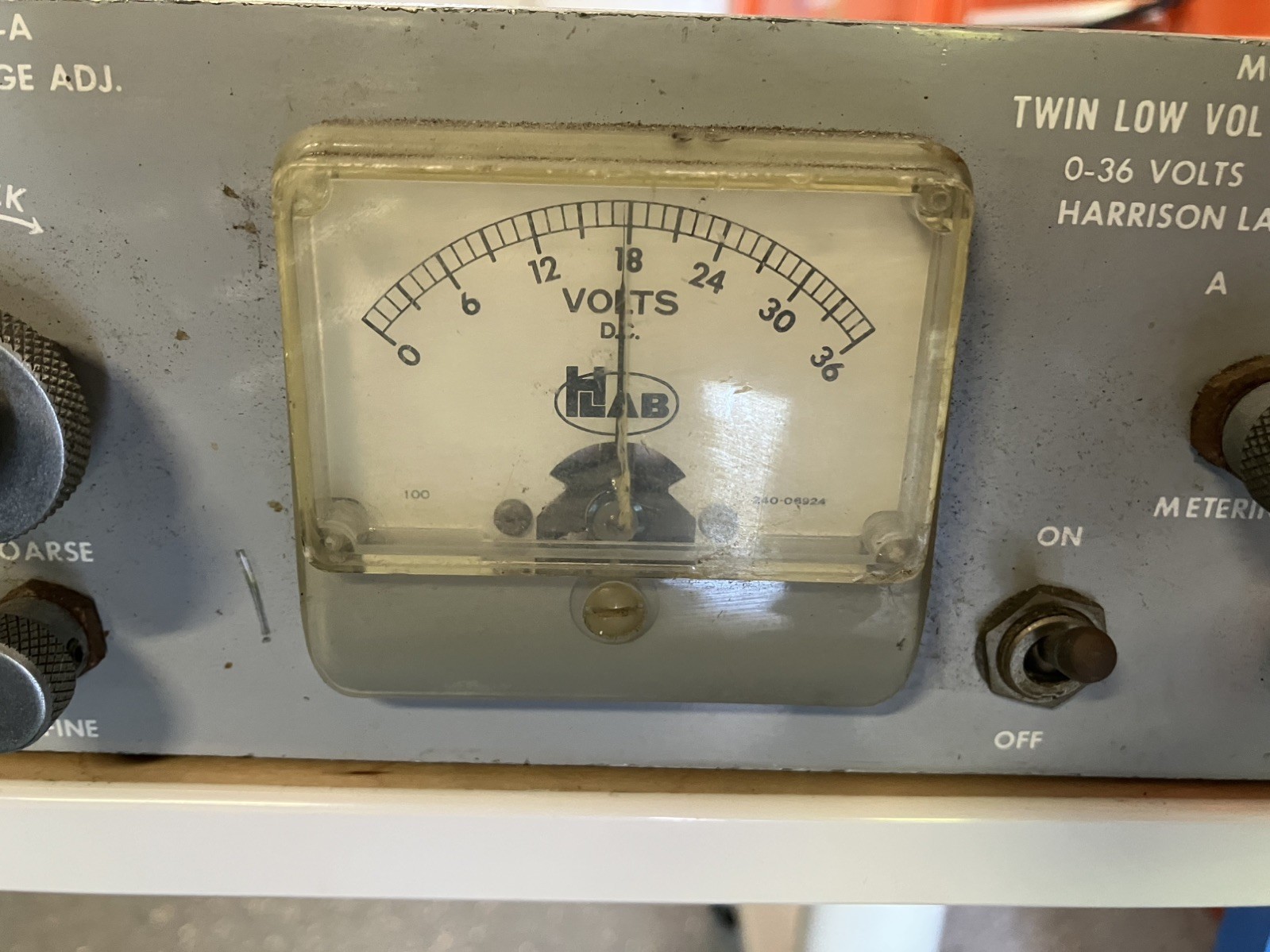 Harrison Laboratories 802B Twin Low Voltage Power Supply