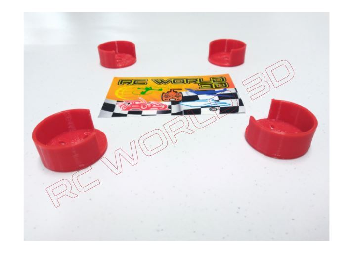 QUADCOPTER BRUSHLESS MOTOR MOUNT/BASE PROTECTOR 4PCS 3D PRINTED PLA HI-PRO