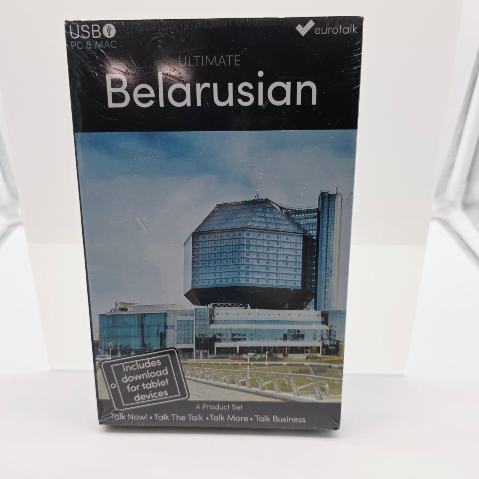 Eurotalk Ultimate Belarusian Language Software 4 Product Set USB PC Mac