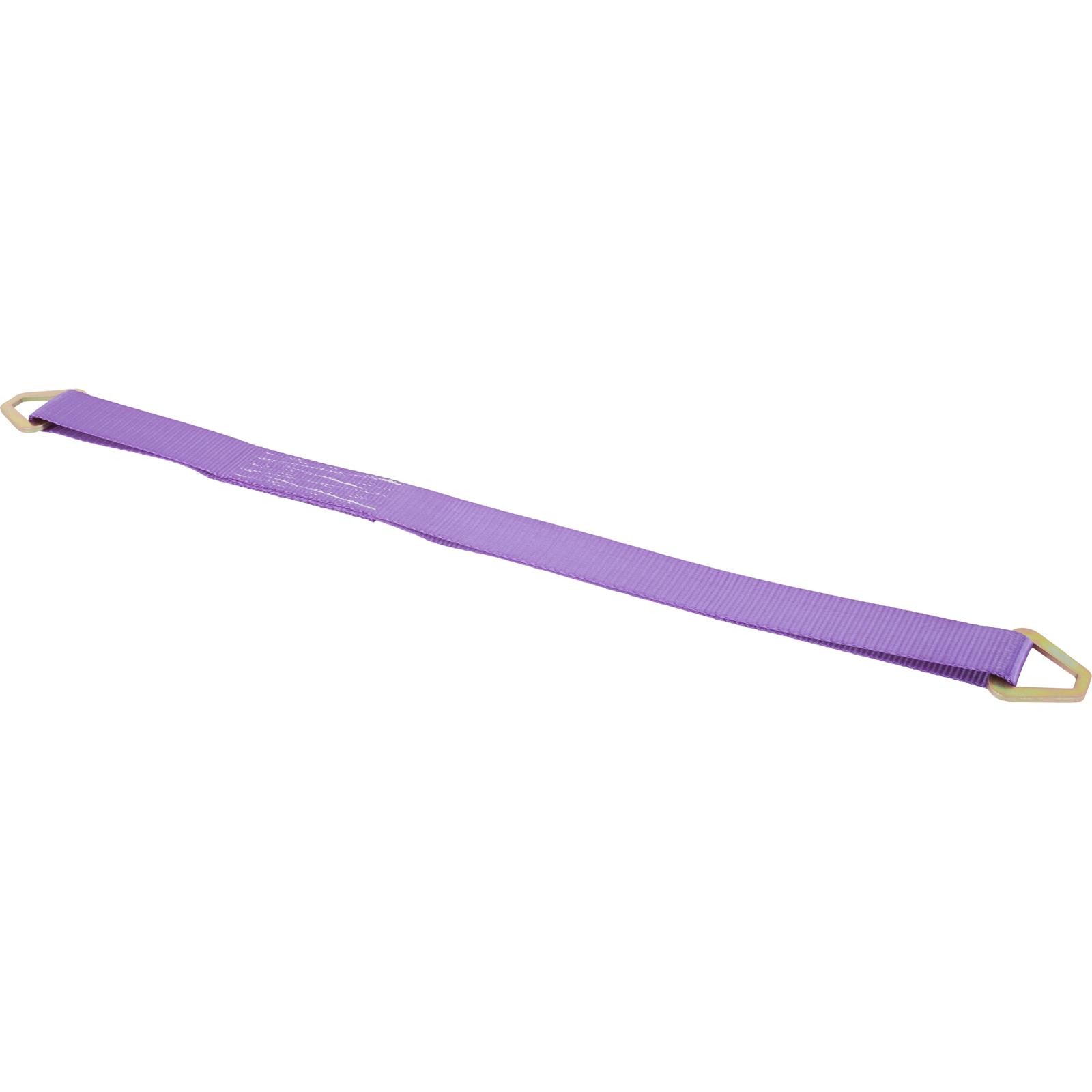 36 Inch Purple Axle Tie Down Strap