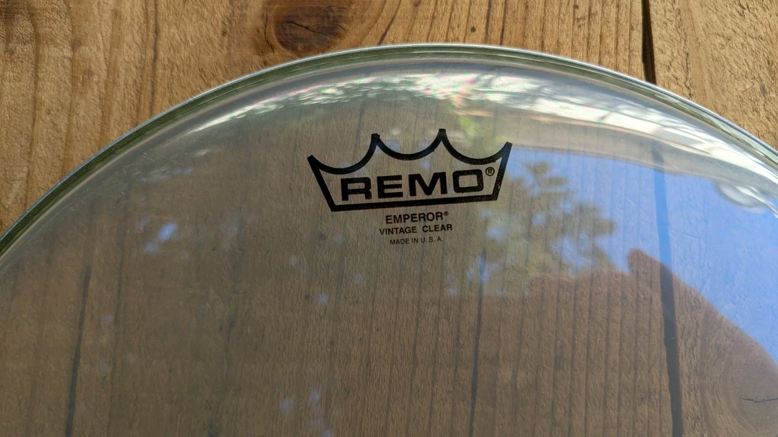 Remo Vintage Emperor Clear Drumhead - 14 Inch