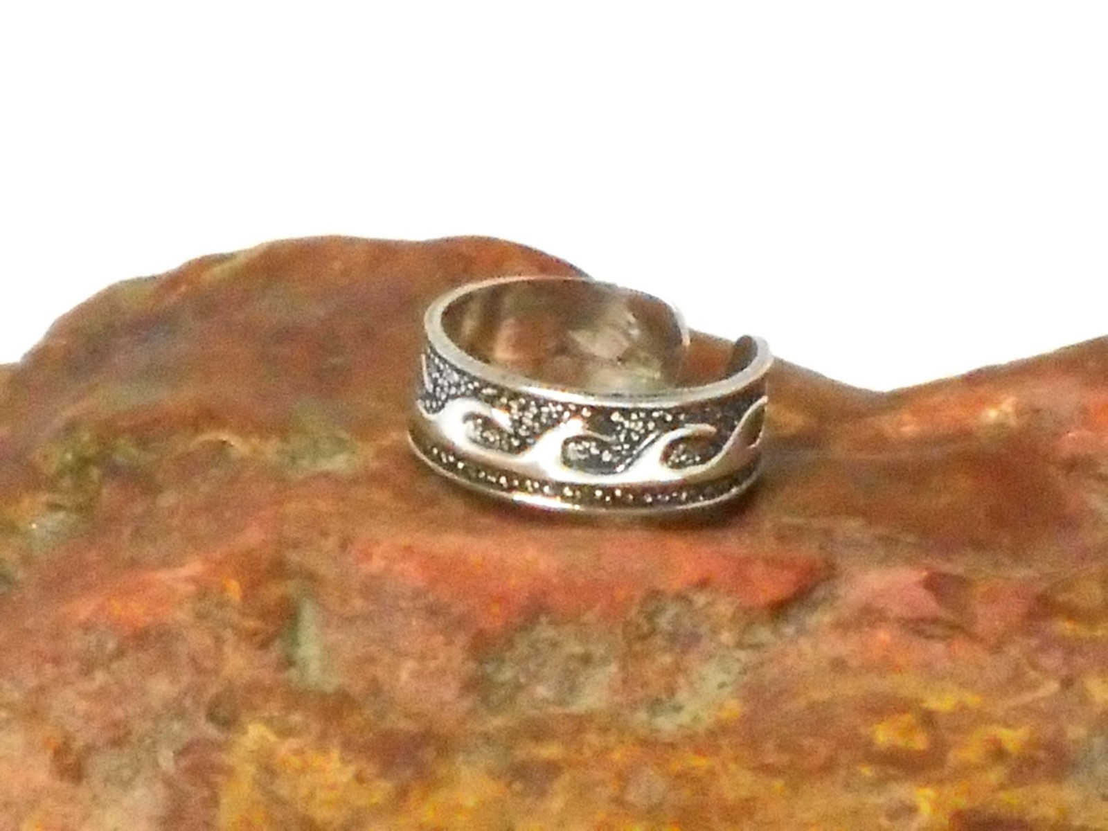 Adjustable Toe Ring Sterling Silver 925