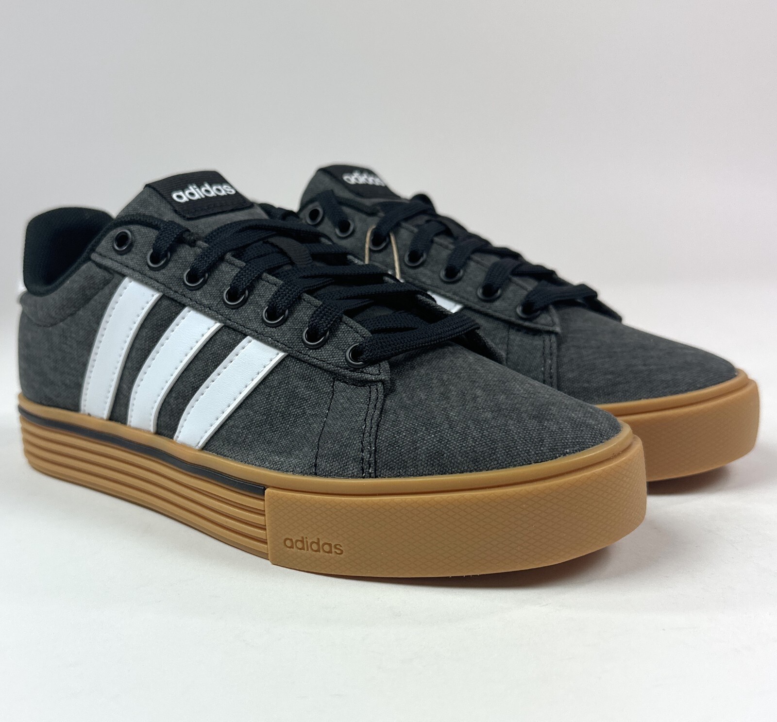 Adidas Daily 4.0 Skateboard Mens Black White Gum Canvas IF4492 Samba