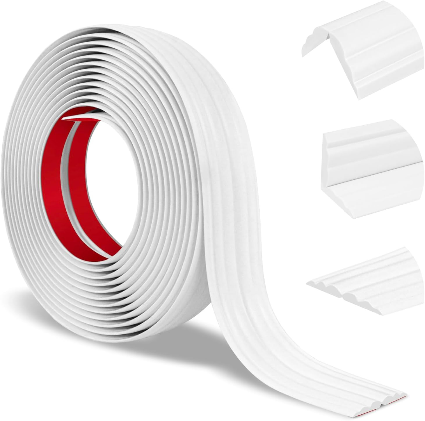 Corner Molding Trim Peel and Stick Wall Corner Protector | Flexible Corner Trim