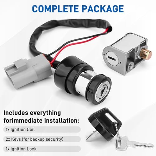Ignition Switch with Key Fit for CFMOTO CFORCE 400 CFORCE 500, ATV Ignition