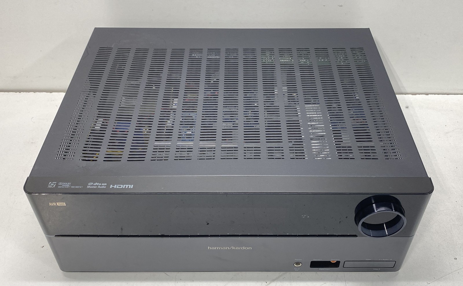 Harman Kardon AVR 1600 7.1 Channel HDMI AV Receiver For Parts Or Repair