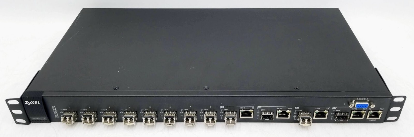 ZyXEL GS-4012F Port Layer 3+ Managed Gigabit Ethernet Switch