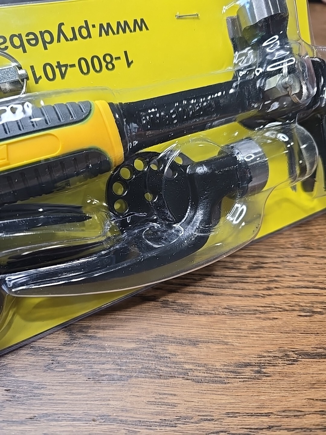 Prydebar Hammer with Three Interchangeable Heads New 11"