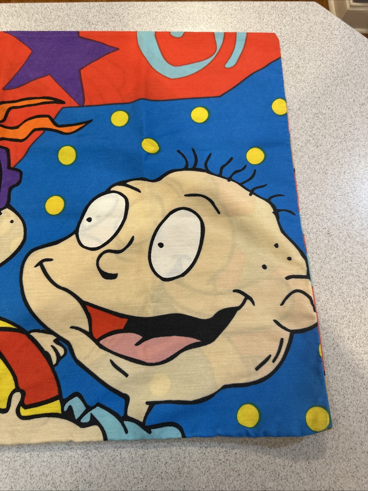 Vintage Rugrats Pillow Cases 2 GUC Preowned 90s Nickelodeon