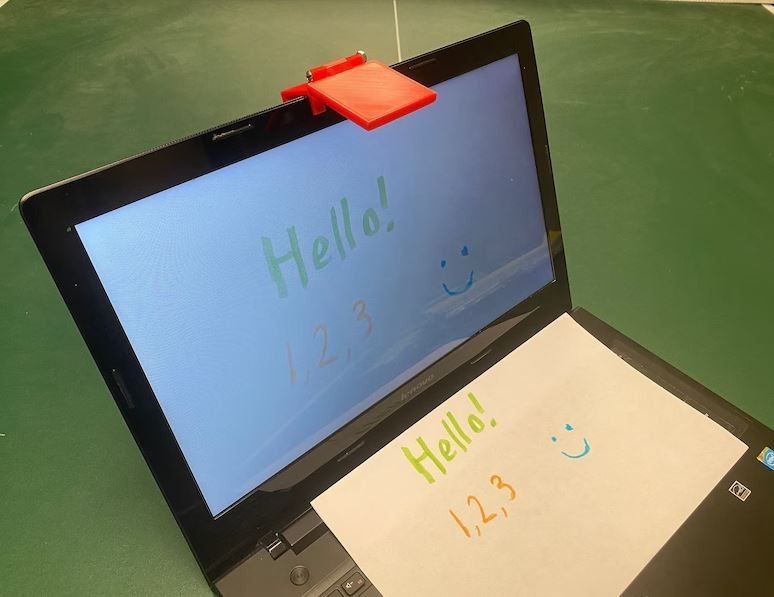 Webcam Projector