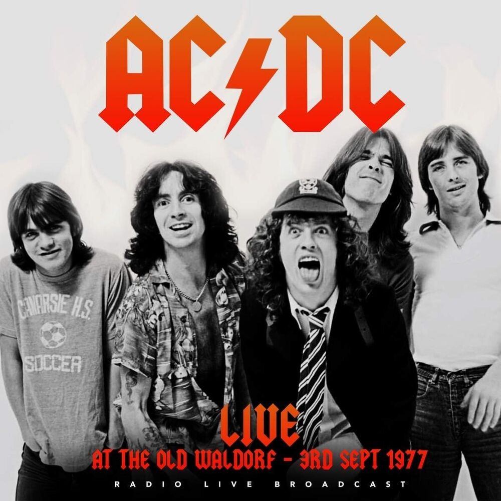 AC/DC – Live At The Old Waldorf - 3rd Sept 1977 LP 12" Vinyl Record - NEW