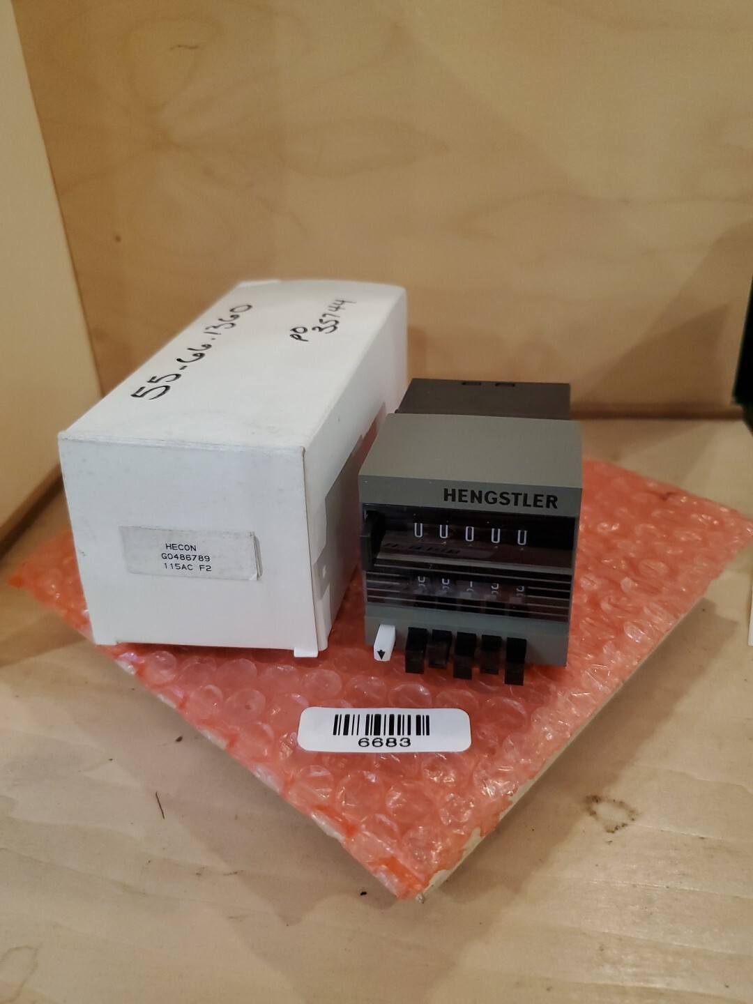 HECON G0486789 Counter 120vac New WE SHIP TODAY
