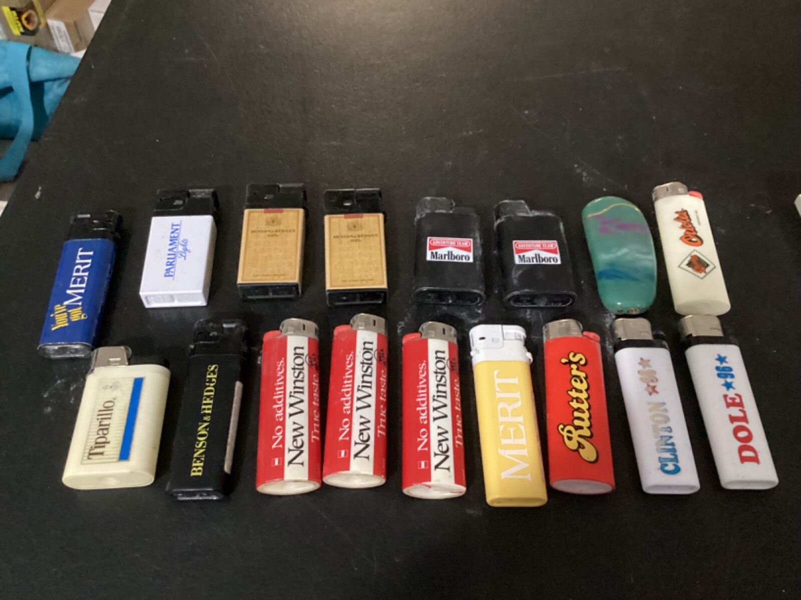 Assorted Non Working Advertising Cigarette Lighters