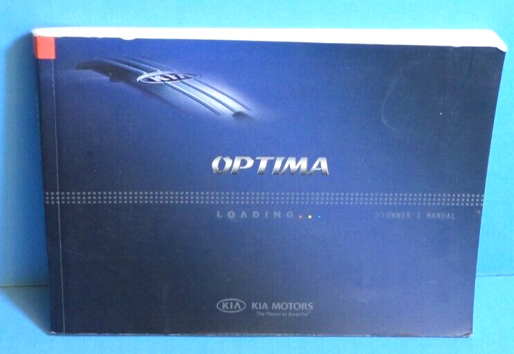 07 2007 Kia Optima owners manual
