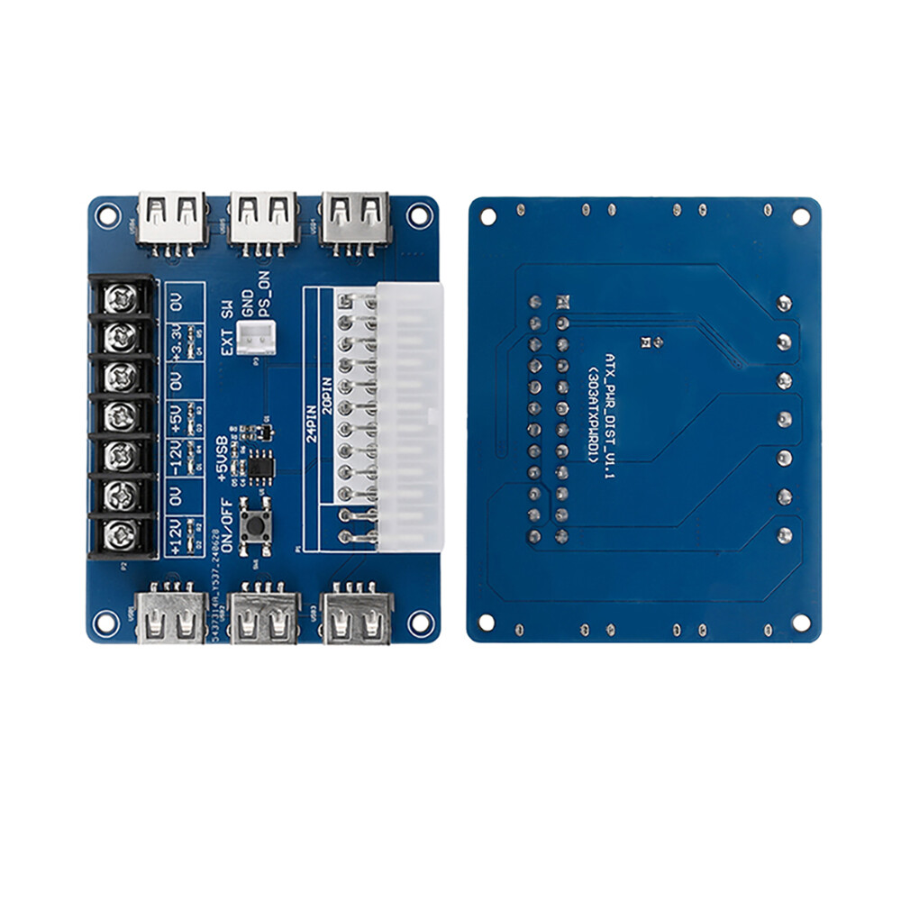ATX Power Adapter Board USB Charging Desktop PowerSupply Breakout Adapter Module