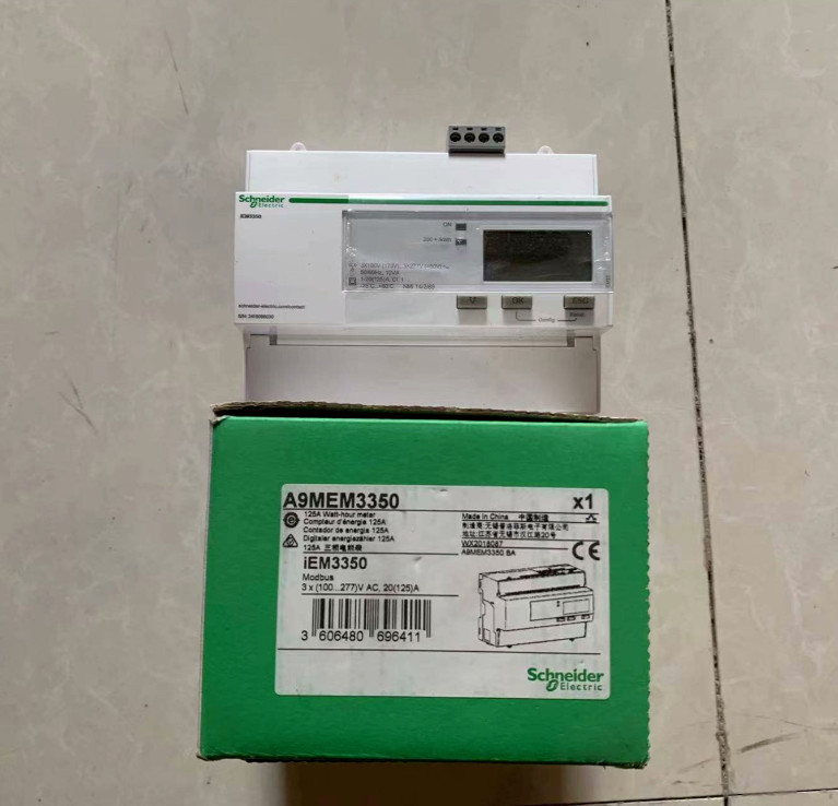 Brand new A9MEM3350 125A WATT-HOUR METER iEM3350 NEW IN BOX Free delivery