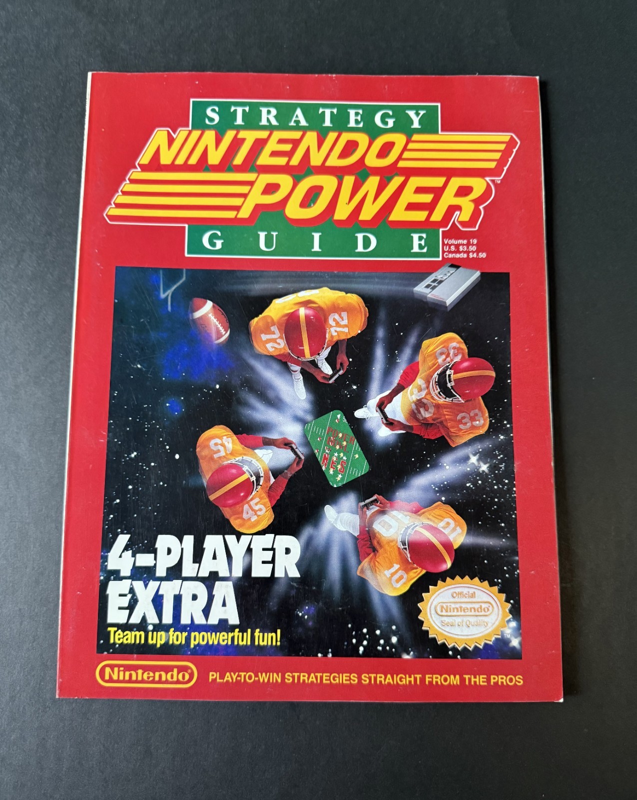 NINTENDO POWER Magazine Vol 19 - December 1990 - 4-Player EXTRA Strategy Guide