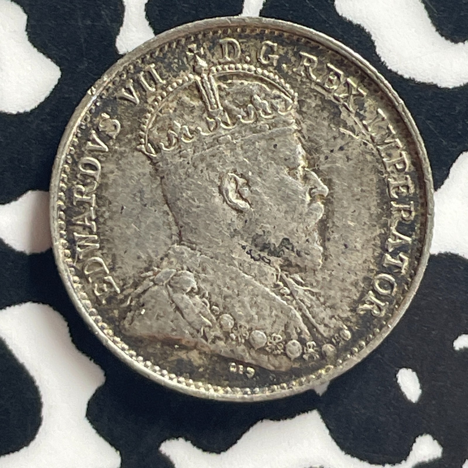 1908 Canada 5 Cents Lot#T7873 Silver! Nice!