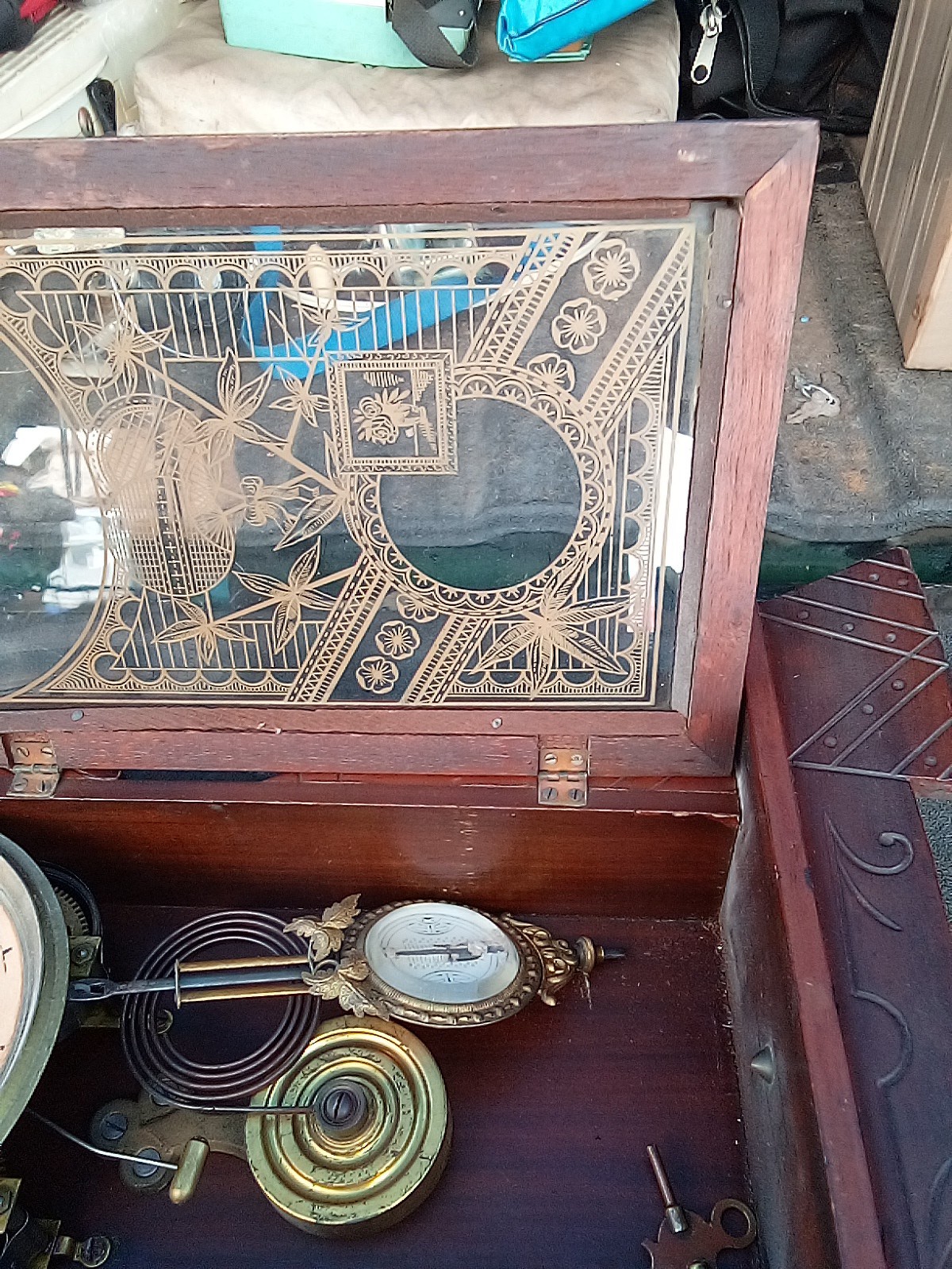 Antique Regulator Wall Clock
