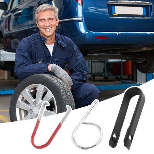 3 Type Lug Nut Cover Removal Tool Kit,Professional Hubcap Removal Tool 9PCS