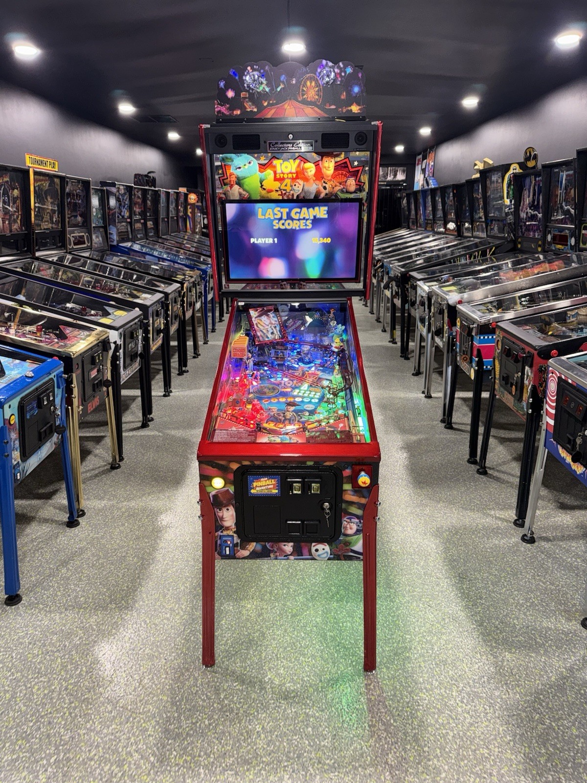 Toy Story 4 Collector’s Edition Pinball Machine Jersey Jack OC Pinballs