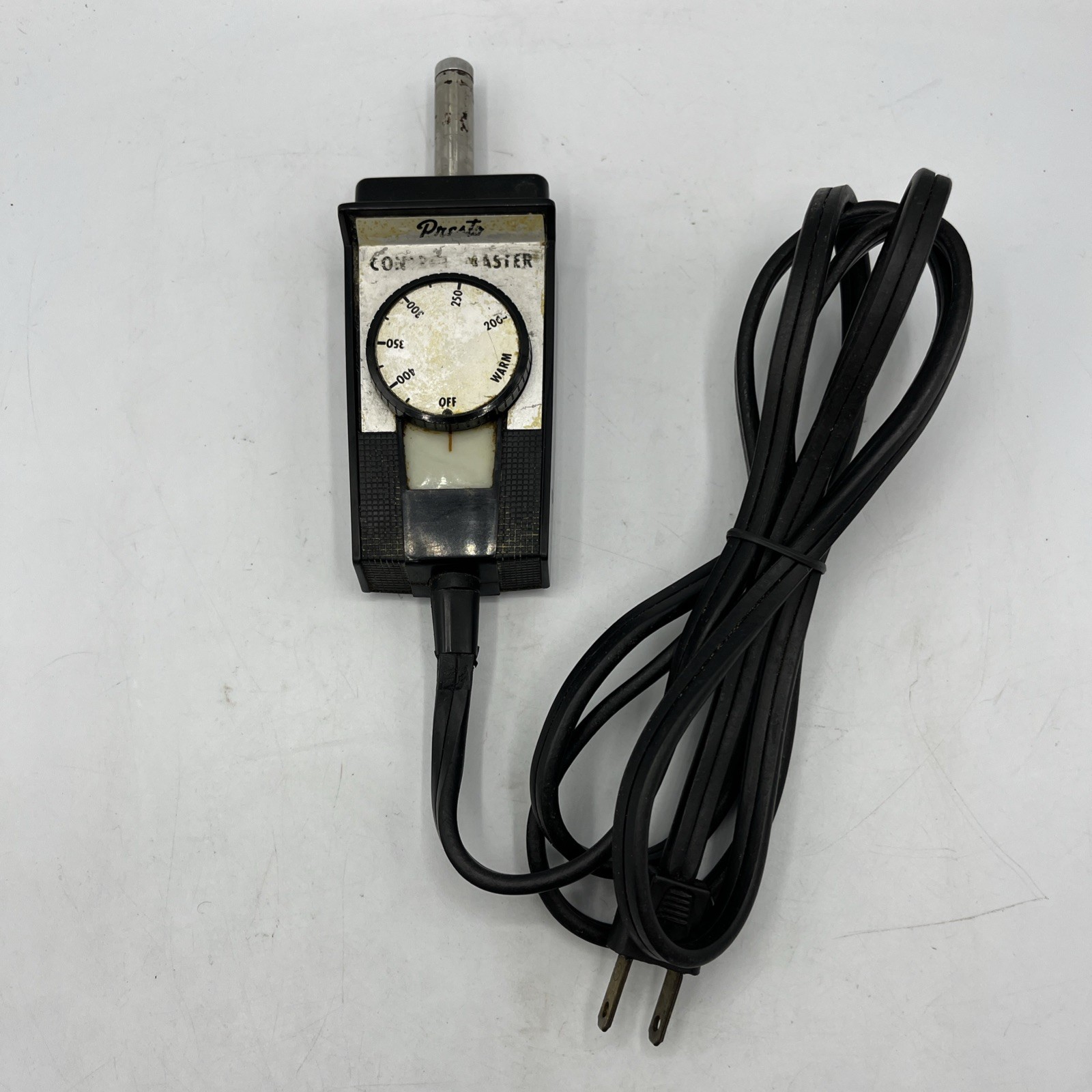 Vintage One Presto Control Master Model No HC-1 Electric Cooking Plug For Pans