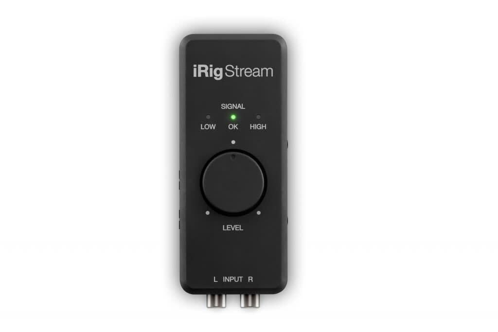 IK Multimedia iRig Stream Stereo Audio Interface for iPhone/iPad and Android
