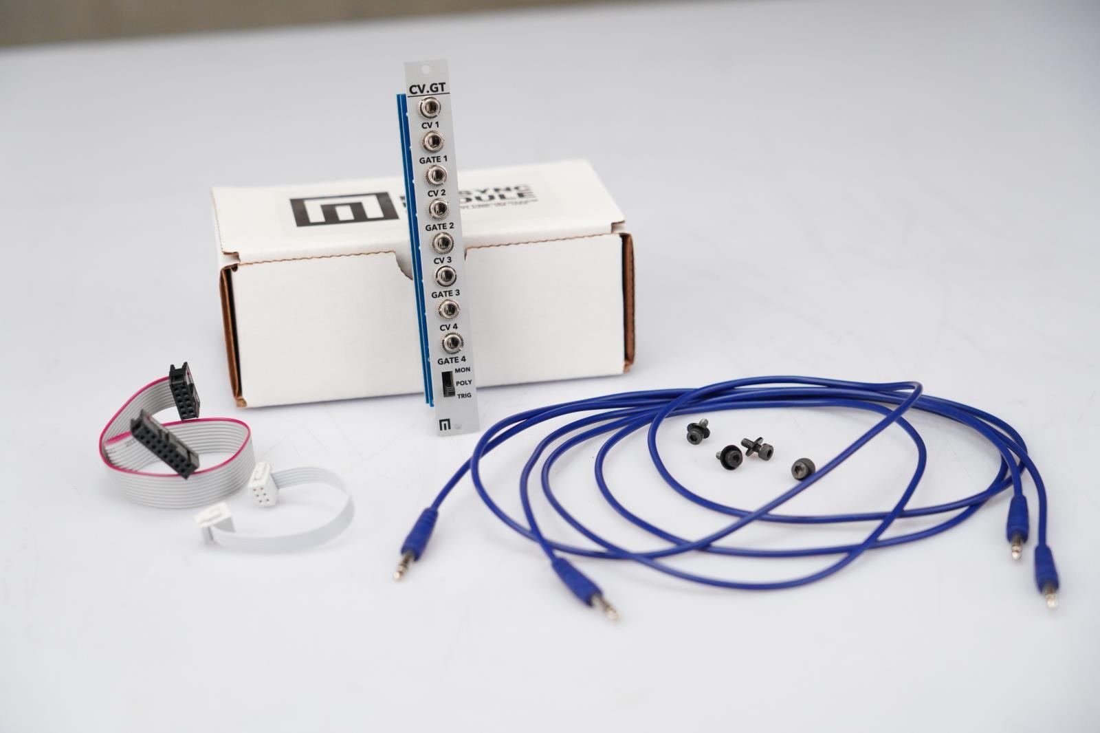 Malekko CV.GT Eurorack Module w/ Patch Cables #58531