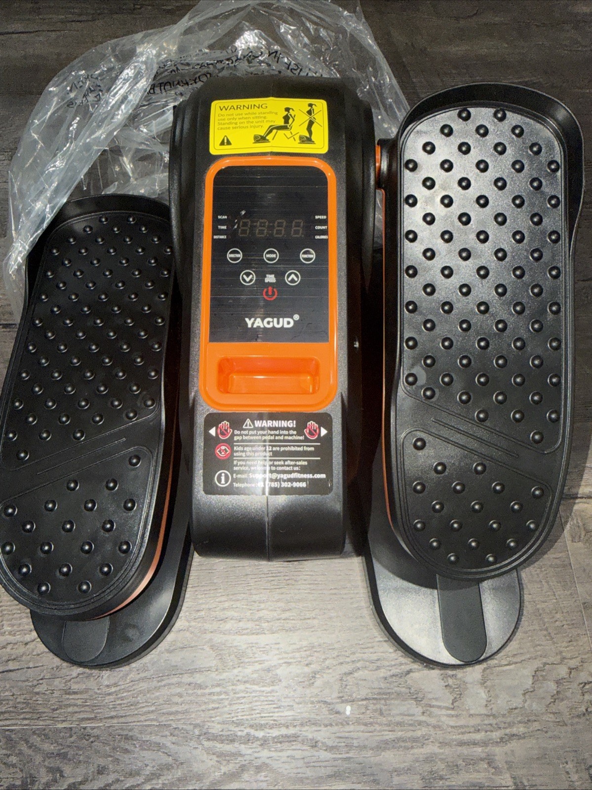 Vagud VF-0801 Electric Stepper Black With Orange ZF-0801 New In Box