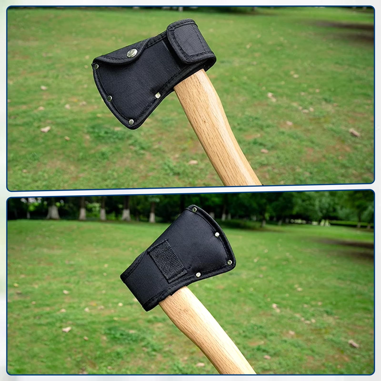 Hatchet Head Sheath Black Axe Sheath, Cover for 1-1/4lb Axes,...