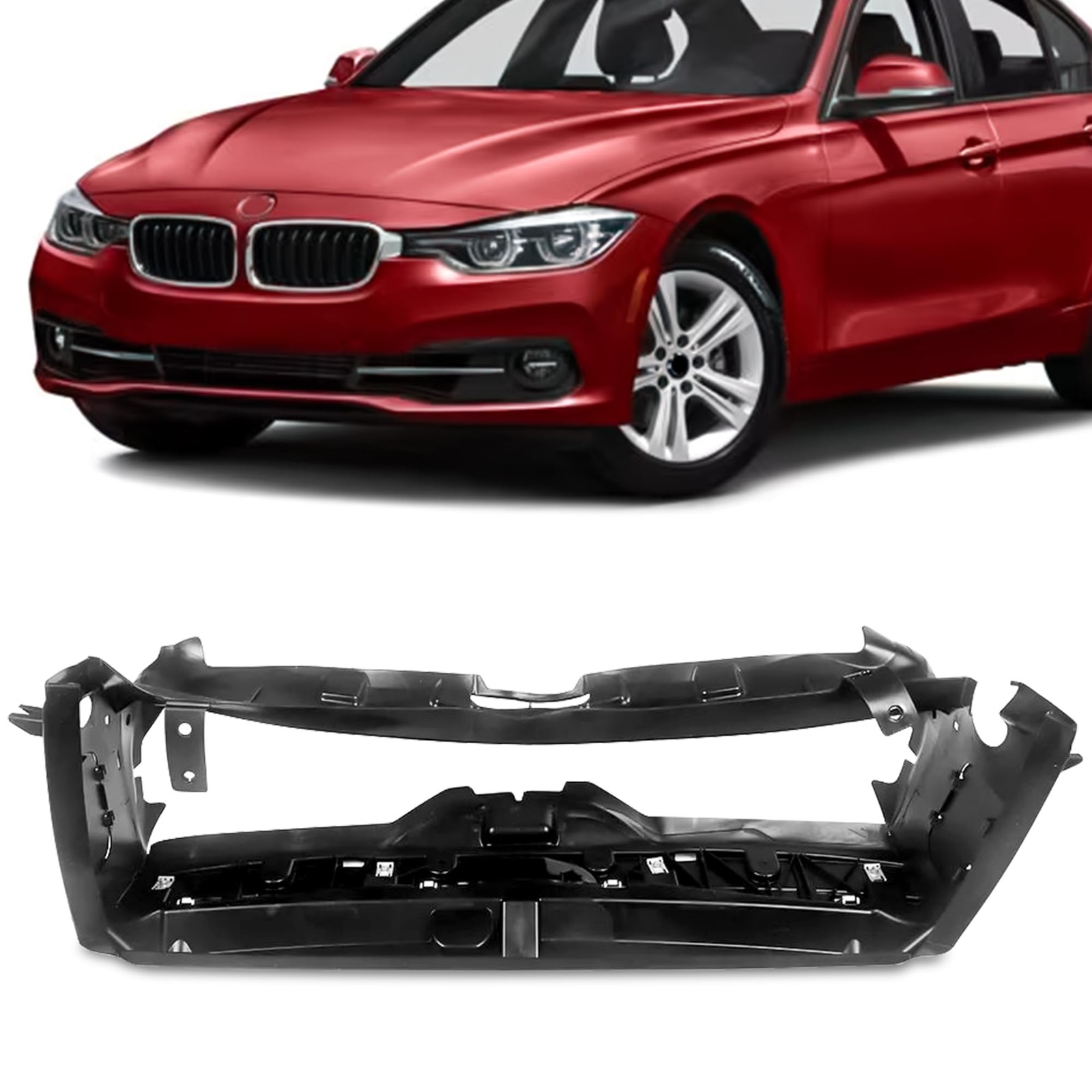 Radiator Air Duct For 2013-2018 BMW F30 320i 328d 335i xDrive